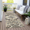 Piper Looms Chantille Global ACN1947 Chocolate Machine Washable Area Rug Runner Outdoor Lifestyle Image Feature