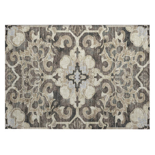 Piper Looms Chantille Global ACN1947 Chocolate Machine Washable Area Rug Scatter Main Image