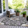 Piper Looms Chantille Global ACN1947 Purple Machine Washable Area Rug Outdoor Lifestyle Image Feature