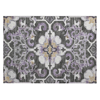 Piper Looms Chantille Global ACN1947 Purple Machine Washable Area Rug Scatter Main Image