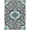 Piper Looms Chantille Global ACN1947 Teal Machine Washable Area Rug main image