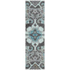 Piper Looms Chantille Global ACN1947 Teal Machine Washable Area Rug Runner Main Image
