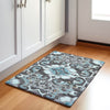 Piper Looms Chantille Global ACN1947 Teal Machine Washable Area Rug Scatter Lifestyle Image Feature