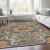 Piper Looms Chantille Global ACN1947 Terracotta Machine Washable Area Rug Lifestyle Image Feature