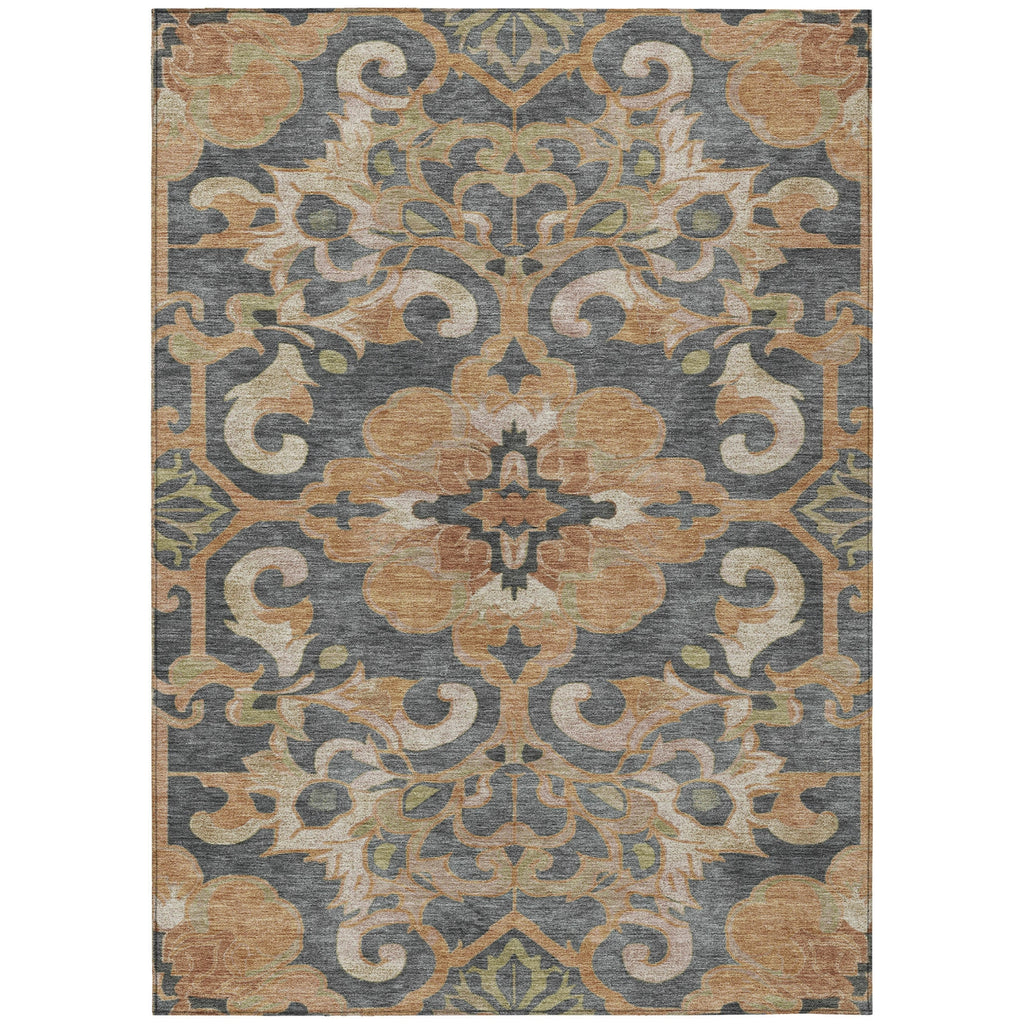 Piper Looms Chantille Global ACN1947 Terracotta Machine Washable Area Rug main image