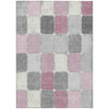 Piper Looms Chantille Geometric ACN1948 Blush Machine Washable Area Rug main image