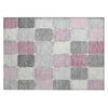 Piper Looms Chantille Geometric ACN1948 Blush Machine Washable Area Rug Scatter Main Image