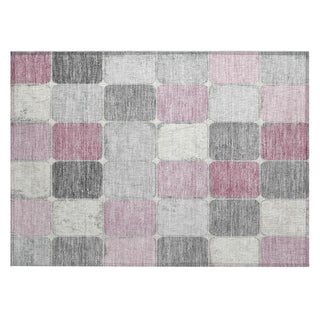 Piper Looms Chantille Geometric ACN1948 Blush Machine Washable Area Rug Scatter Main Image