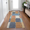 Piper Looms Chantille Geometric ACN1948 Rust Machine Washable Area Rug Runner Lifestyle Image Feature