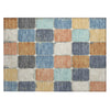 Piper Looms Chantille Geometric ACN1948 Rust Machine Washable Area Rug Scatter Main Image