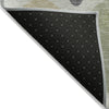 Piper Looms Chantille Geometric ACN1949 Beige Machine Washable Area Rug Backing Image