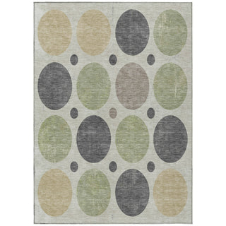 Piper Looms Chantille Geometric ACN1949 Beige Machine Washable Area Rug main image