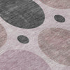 Piper Looms Chantille Geometric ACN1949 Blush Machine Washable Area Rug Swatch Image
