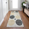 Piper Looms Chantille Geometric ACN1949 Ivory Machine Washable Area Rug Runner Lifestyle Image Feature