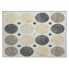 Piper Looms Chantille Geometric ACN1949 Ivory Machine Washable Area Rug Scatter Main Image