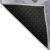 Piper Looms Chantille Geometric ACN1949 Lavender Machine Washable Area Rug Backing Image