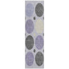 Piper Looms Chantille Geometric ACN1949 Lavender Machine Washable Area Rug Runner Main Image