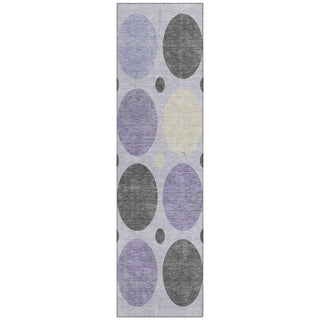 Piper Looms Chantille Geometric ACN1949 Lavender Machine Washable Area Rug Runner Main Image