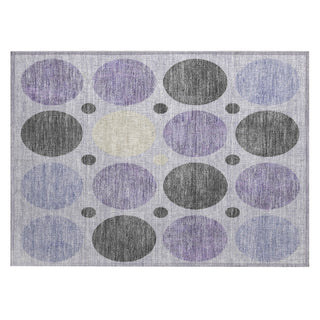 Piper Looms Chantille Geometric ACN1949 Lavender Machine Washable Area Rug Scatter Main Image