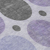 Piper Looms Chantille Geometric ACN1949 Lavender Machine Washable Area Rug Swatch Image