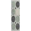 Piper Looms Chantille Geometric ACN1949 Sage Machine Washable Area Rug Runner Main Image