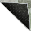 Piper Looms Chantille Geometric ACN1950 Aloe Machine Washable Area Rug Backing Image
