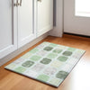 Piper Looms Chantille Geometric ACN1950 Aloe Machine Washable Area Rug Scatter Lifestyle Image Feature