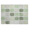 Piper Looms Chantille Geometric ACN1950 Aloe Machine Washable Area Rug Scatter Main Image