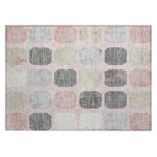 Piper Looms Chantille Geometric ACN1950 Blush Machine Washable Area Rug Scatter Main Image