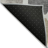 Piper Looms Chantille Geometric ACN1950 Ivory Machine Washable Area Rug Backing Image