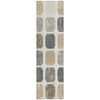 Piper Looms Chantille Geometric ACN1950 Ivory Machine Washable Area Rug Runner Main Image