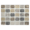 Piper Looms Chantille Geometric ACN1950 Ivory Machine Washable Area Rug Scatter Main Image