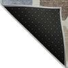 Piper Looms Chantille Geometric ACN1950 Linen Machine Washable Area Rug Backing Image