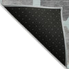 Piper Looms Chantille Geometric ACN1950 Teal Machine Washable Area Rug Backing Image