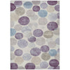 Piper Looms Chantille Geometric ACN1951 Plum Machine Washable Area Rug main image