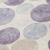 Piper Looms Chantille Geometric ACN1951 Plum Machine Washable Area Rug Swatch Image