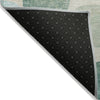 Piper Looms Chantille Geometric ACN1951 Teal Machine Washable Area Rug Backing Image