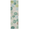 Piper Looms Chantille Geometric ACN1951 Teal Machine Washable Area Rug Runner Main Image