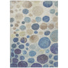 Piper Looms Chantille Geometric ACN1952 Navy Machine Washable Area Rug main image