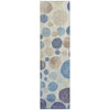 Piper Looms Chantille Geometric ACN1952 Navy Machine Washable Area Rug Runner Main Image