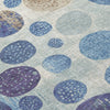 Piper Looms Chantille Geometric ACN1952 Navy Machine Washable Area Rug Swatch Image
