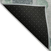 Piper Looms Chantille Geometric ACN1952 Sage Machine Washable Area Rug Backing Image