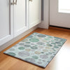 Piper Looms Chantille Geometric ACN1952 Sage Machine Washable Area Rug Scatter Lifestyle Image Feature