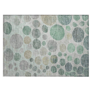 Piper Looms Chantille Geometric ACN1952 Sage Machine Washable Area Rug Scatter Main Image
