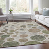 Piper Looms Chantille Geometric ACN1952 Taupe Machine Washable Area Rug Lifestyle Image Feature