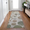 Piper Looms Chantille Geometric ACN1952 Taupe Machine Washable Area Rug Runner Lifestyle Image Feature