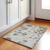 Piper Looms Chantille Geometric ACN1952 Taupe Machine Washable Area Rug Scatter Lifestyle Image Feature