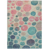 Piper Looms Chantille Geometric ACN1952 Teal Machine Washable Area Rug main image
