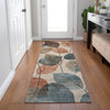 Piper Looms Chantille Floral ACN1953 Beige Machine Washable Area Rug Runner Lifestyle Image Feature