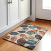 Piper Looms Chantille Floral ACN1953 Beige Machine Washable Area Rug Scatter Lifestyle Image Feature